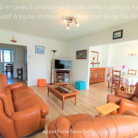 Appartement T3 Lumineux Et Tout Confort De 72 M2 Avec Parking Privatif La Rochelle  Exterior foto